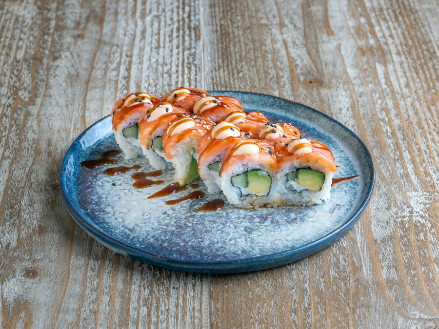 Alaska Fusion Roll bei Tiki Beach Mallorca