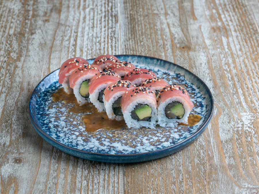 Dos Tunas Fusion Roll bei Tiki Beach Mallorca