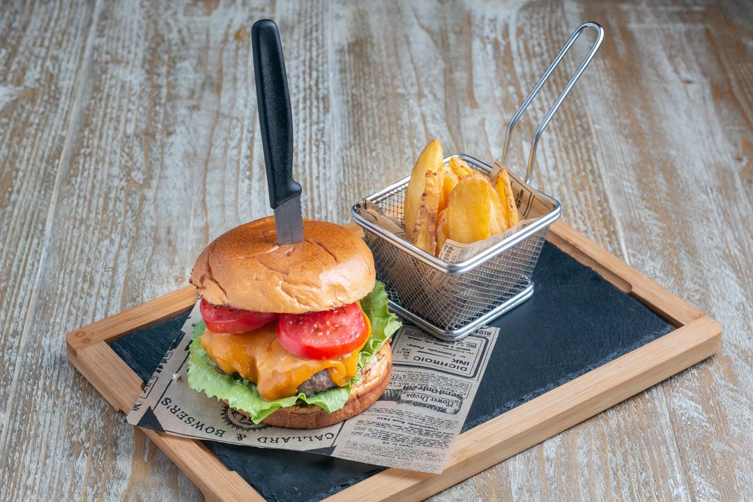 Black Angus Burger